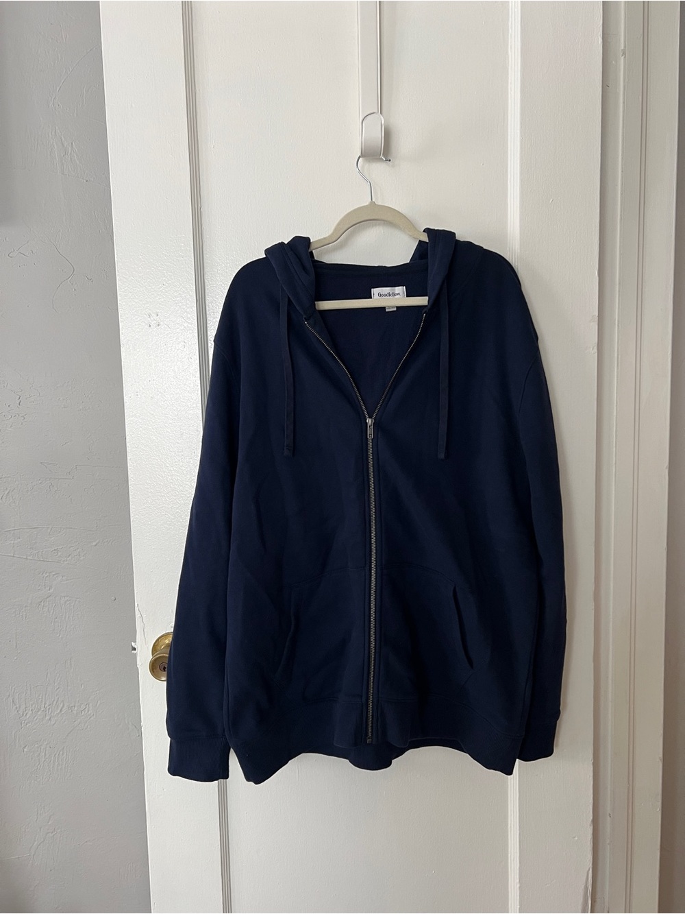 Goodfellow & Co Navy Full-Zip Hoodie Jacket